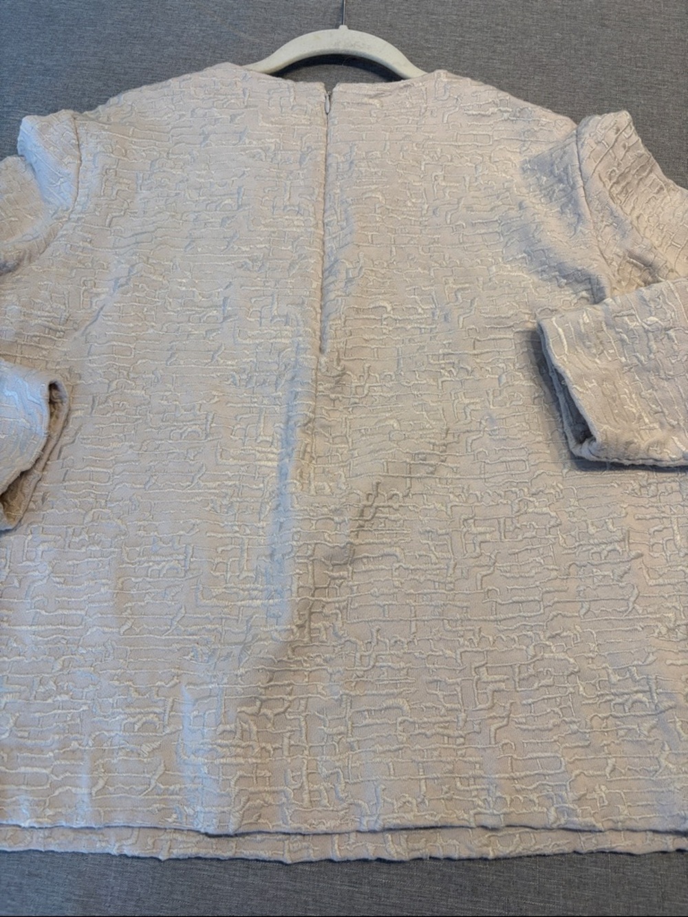 COS Neutral Textured Knit Top - Picture 5 of 7